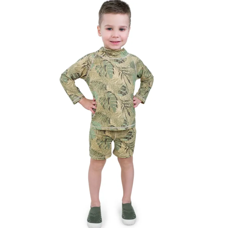Kids UV Rashguard Set | Jungle Safari