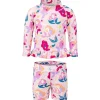 Kids UV Rashguard Set | Pink Mermaid