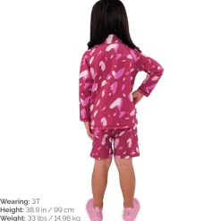 Kids UV Rashguard Set | Pink Petals