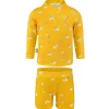 Kids UV Rashguard Set | Yellow Flower