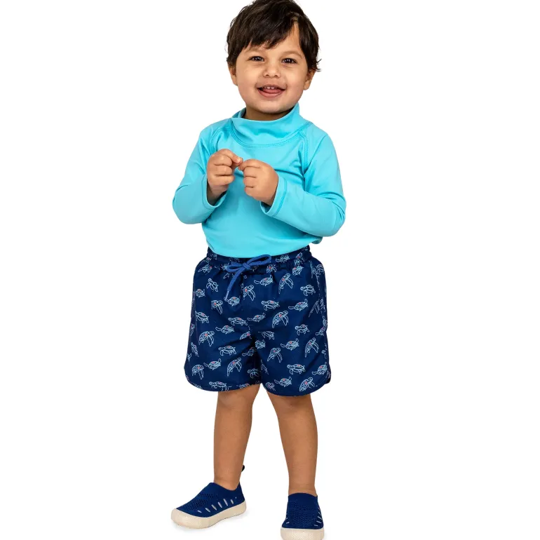Kids UV Rashguard Top | Lagoon