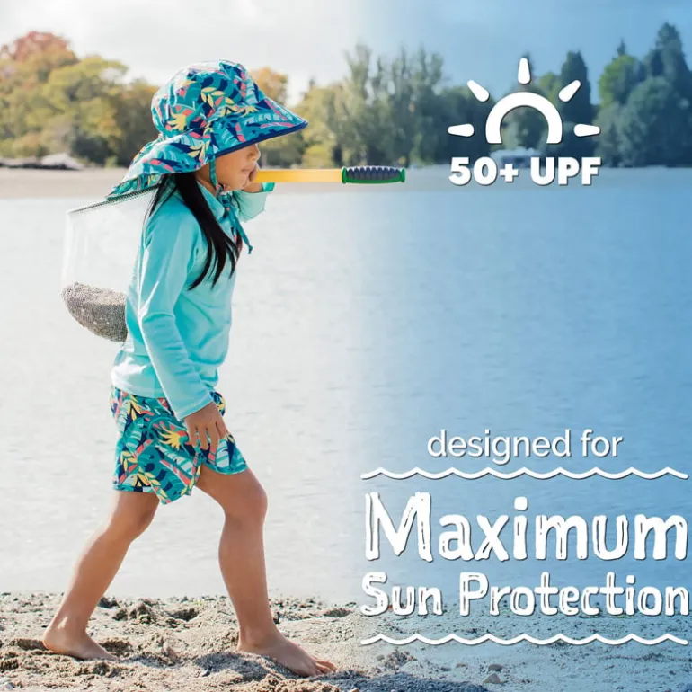 Kids UV Rashguard Top | Lagoon