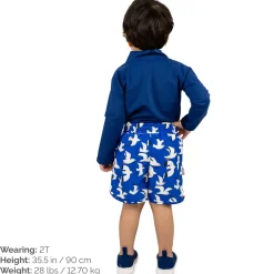 Kids UV Rashguard Top | Navy