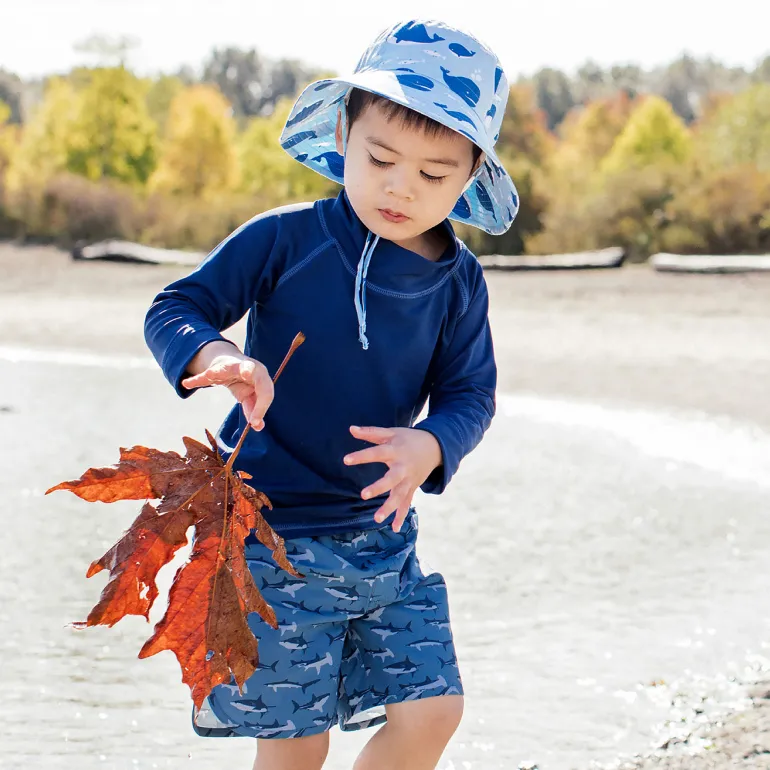 Kids UV Rashguard Top | Navy