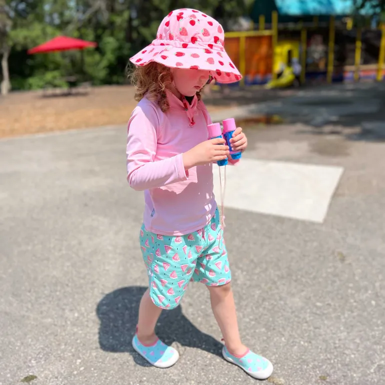 Kids UV Rashguard Top | Pink