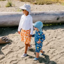Kids UV Swim Shorts | Crabby Crab