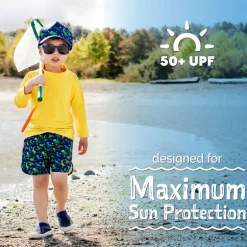 Kids UV Swim Shorts | Dinoland
