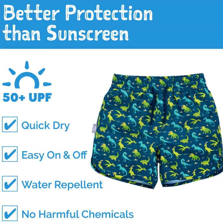 Kids UV Swim Shorts | Dinoland