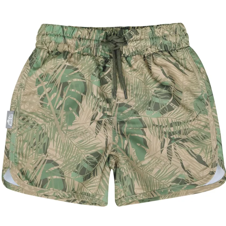 Kids UV Swim Shorts | Jungle Safari