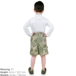 Kids UV Swim Shorts | Jungle Safari