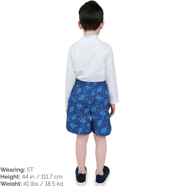 Kids UV Swim Shorts | Manta Ray