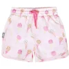 Kids UV Swim Shorts | Pink Ice Cream