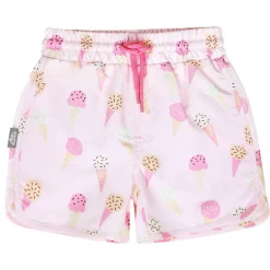 Kids UV Swim Shorts | Pink Ice Cream