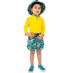 Kids UV Swim Shorts | Tropical