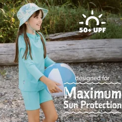 Kids UV Swim Trunks | Lagoon