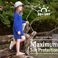 Kids UV Swim Trunks | Navy