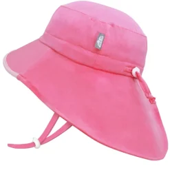 Kids Water Repellent Adventure Hats | Watermelon Pink