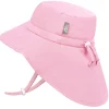 Kids Water Repellent Adventure Hats | Pink Sorbet