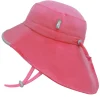 Kids Water Repellent Adventure Hats | Pink