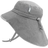 Kids Water Repellent Adventure Hats | Grey