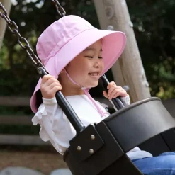 Kids Water Repellent Adventure Hats | Pink Sorbet