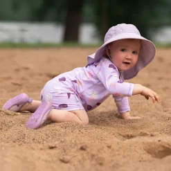 Kids Water Repellent Adventure Hats | Lavender