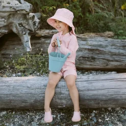 Kids Water Repellent Adventure Hats | Pink Prairie