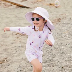 Kids Water Repellent Adventure Hats | Lavender