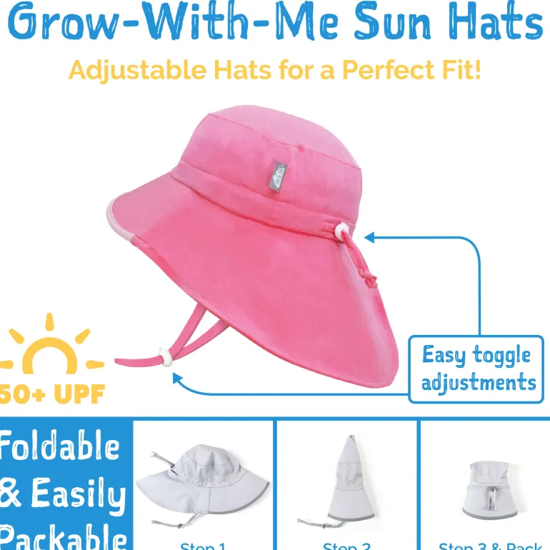 Kids Water Repellent Adventure Hats | Blue Coral