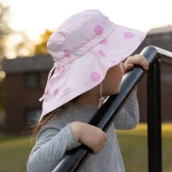 Kids Water Repellent Adventure Hats | Lavender