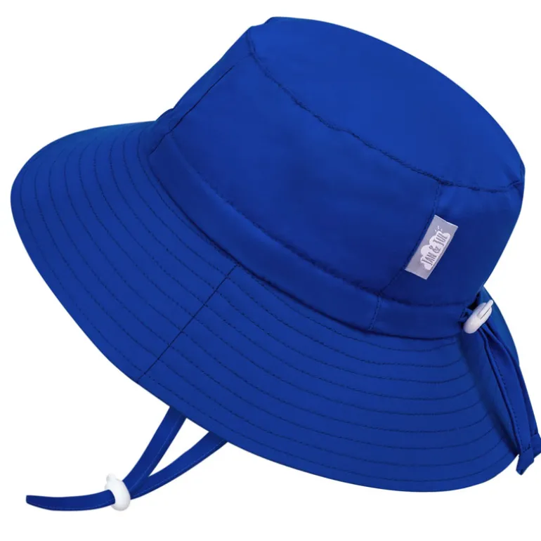 Kids Water Repellent Bucket Hats | Marine Blue
