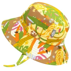 Kids Water Repellent Bucket Hats | Jungle Friends