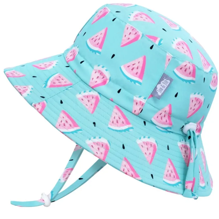 Kids Water Repellent Bucket Hats | Watermelon