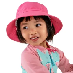 Kids Water Repellent Bucket Hats | Watermelon Pink