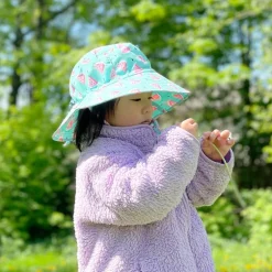 Kids Water Repellent Bucket Hats | Watermelon