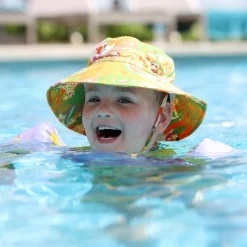 Kids Water Repellent Bucket Hats | Jungle Friends