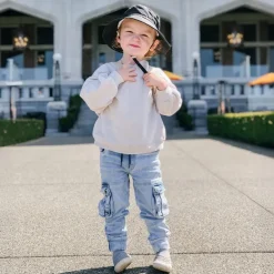 Kids Water Repellent Bucket Hats | Black