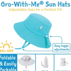 Kids Water Repellent Bucket Hats | Waves
