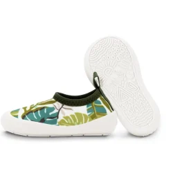 Kids Water Shoes | Green Tropical