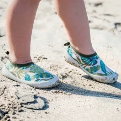 Kids Water Shoes | Green Tropical