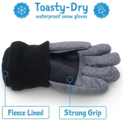 Kids Waterproof Gloves | Nebula Blue