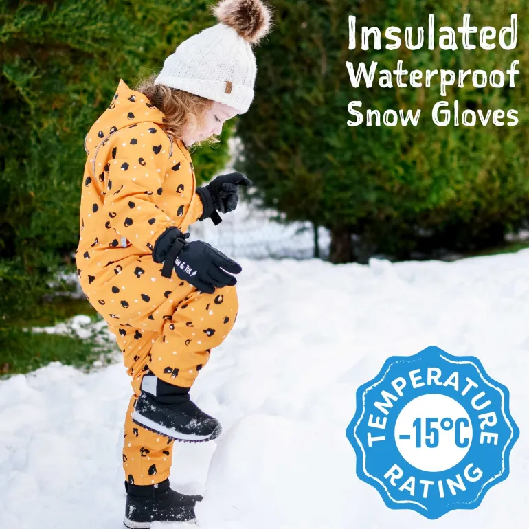 Kids Waterproof Gloves | Dusty Pink