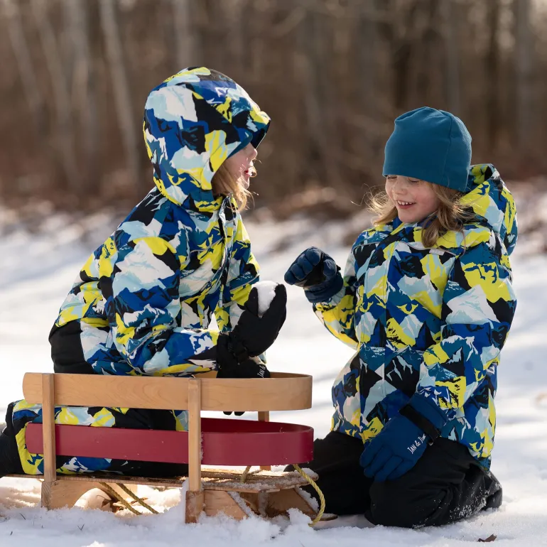 Kids Waterproof Gloves | Nebula Blue