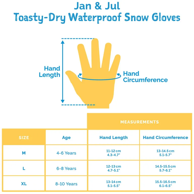 Kids Waterproof Gloves | Black