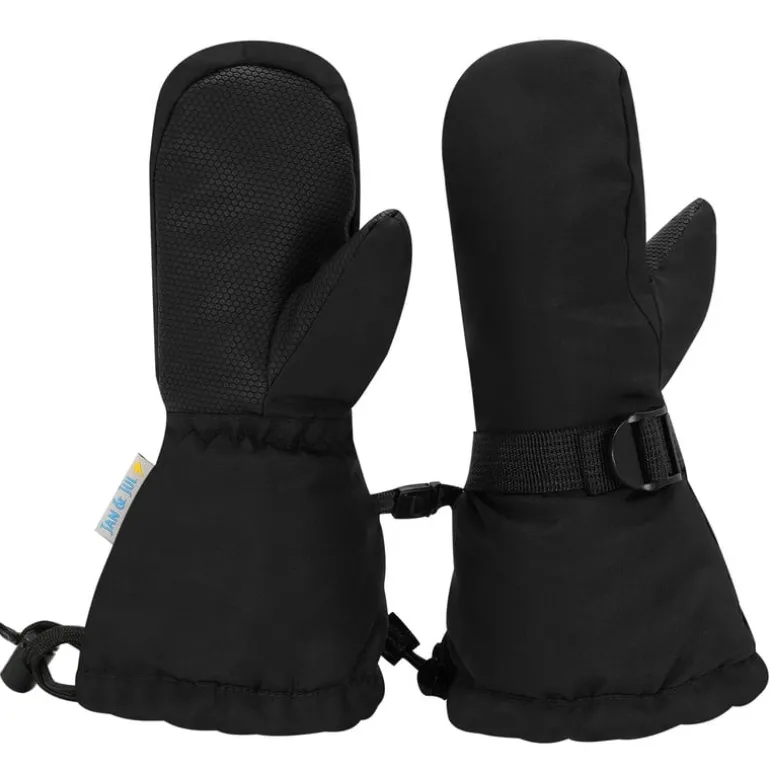 Kids Waterproof Mittens | Black