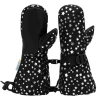 Kids Waterproof Mittens | Black Star