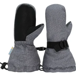 Kids Waterproof Mittens | Heather Grey