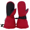 Kids Waterproof Mittens | Red