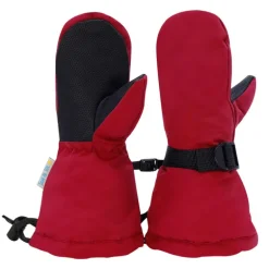 Kids Waterproof Mittens | Red