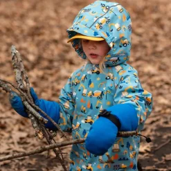 Kids Waterproof Mittens | Blue